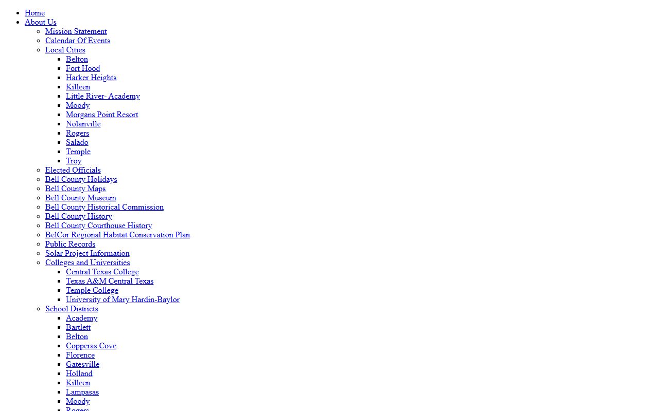 Bell County recent bookings district clerk court records search