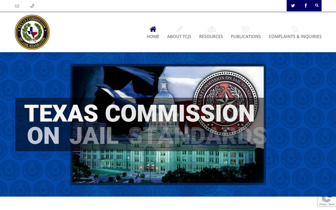 Texas Commission on Jail Standards recent bookings oversight